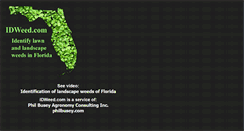 Desktop Screenshot of idweed.com